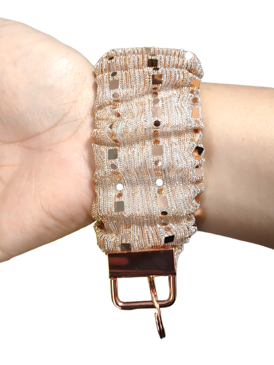 SCRUNCHIE KEY WRISTLET Glam Sparkles