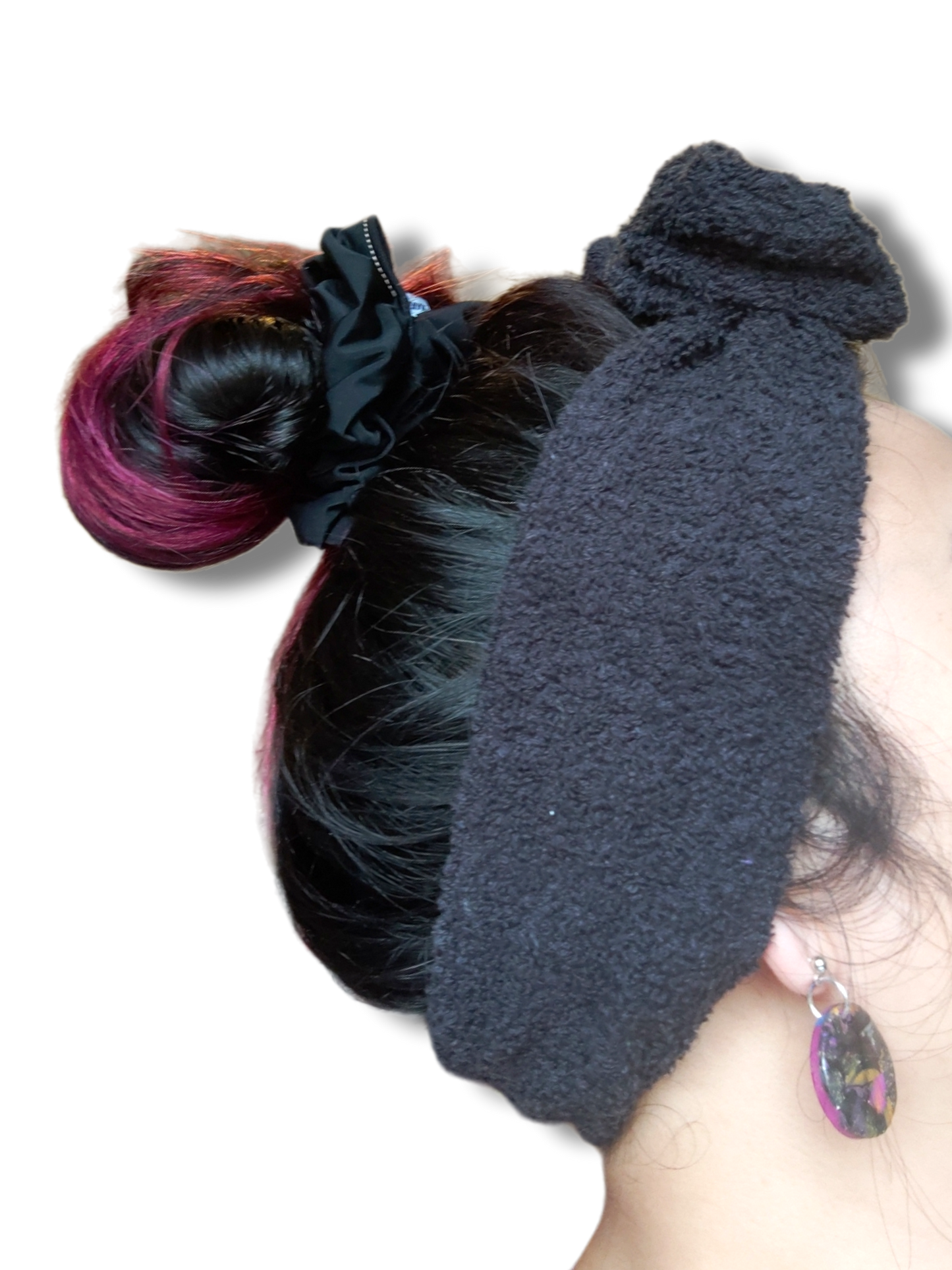 BETTY BOO BANDS™️ | TERRY TOWEL WIRED BAND | Black