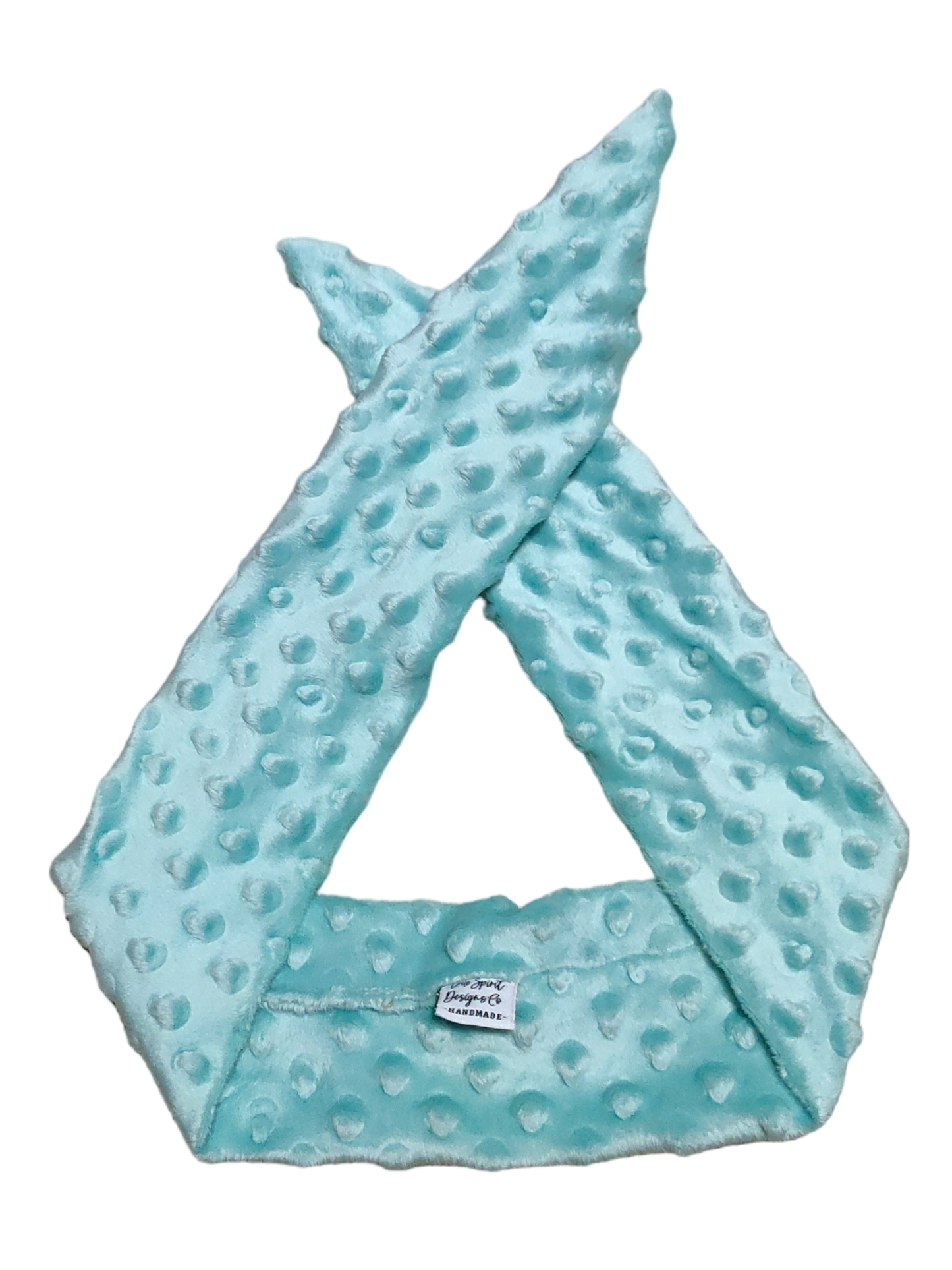 BETTY BOO BANDS™️ | MAKEUP WIRED BAND | Minky Pastel Green Dots