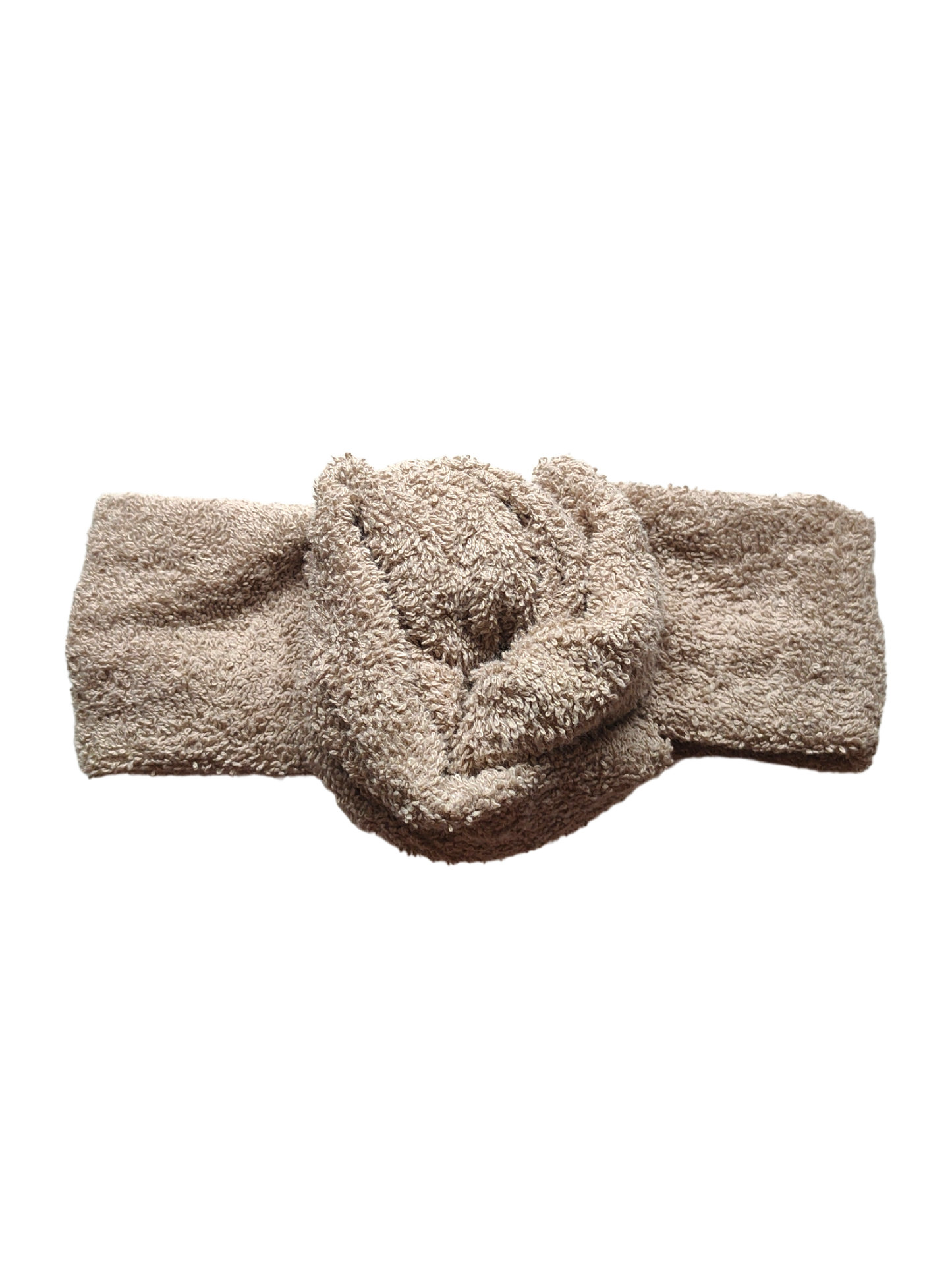 BETTY BOO BANDS™️ | TERRY TOWEL WIRED BAND | Light Brown