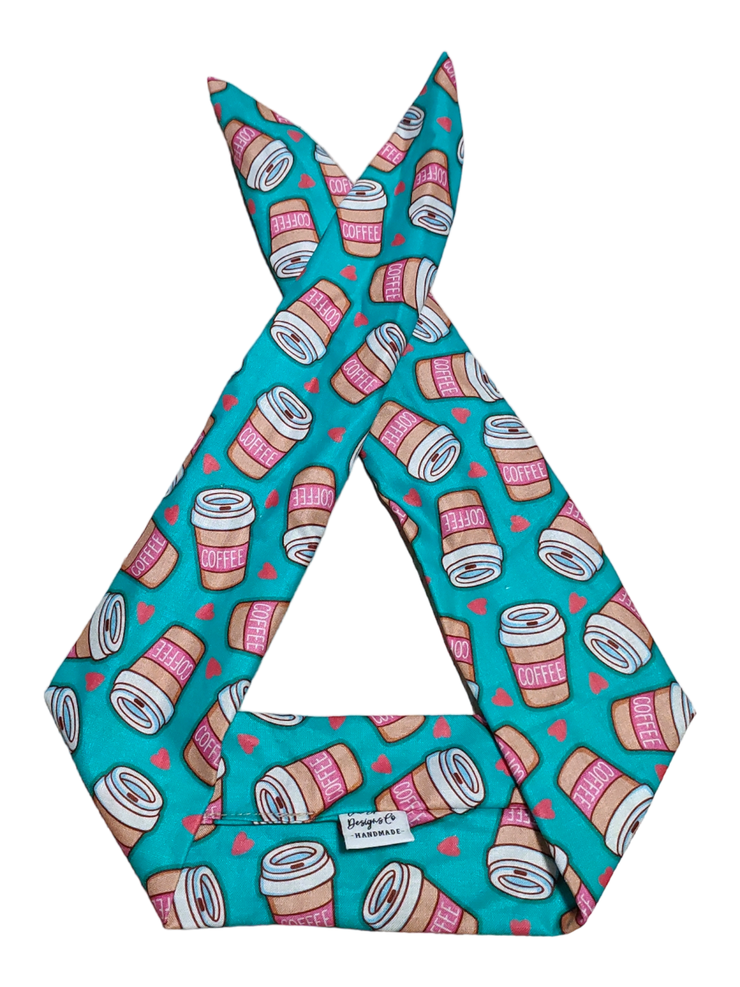 BETTY BOO BANDS™ WIRED HEADWRAP | Laura Wayne | Coffee Cups & Lovehearts