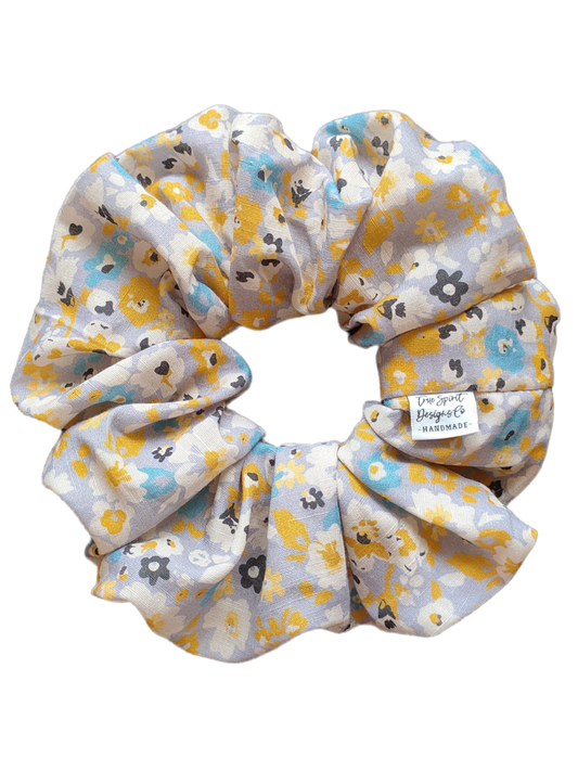 XXL Linen Autumn Floral