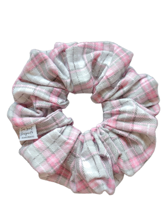 XXL Flannelette Pink Jersey Plaids