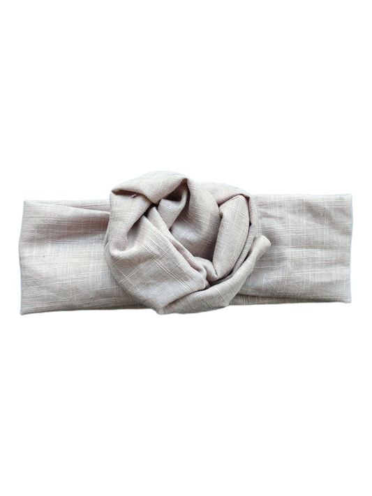 BETTY BOO BANDS™ WIRED HEADWRAP | Linen Dusty Pink