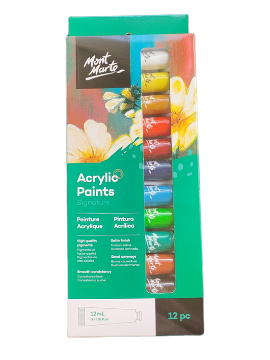 Monte Marte Acrylic Signature Set - 12pc
