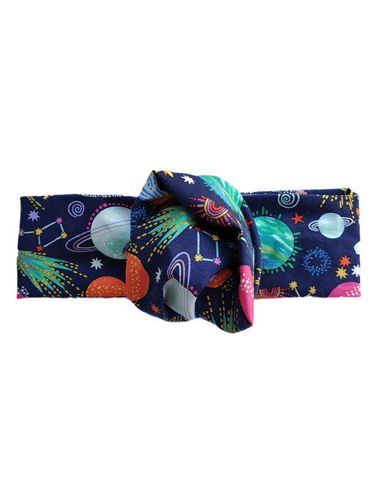BETTY BOO BANDS™ WIRED HEADWRAP | Blue Universe