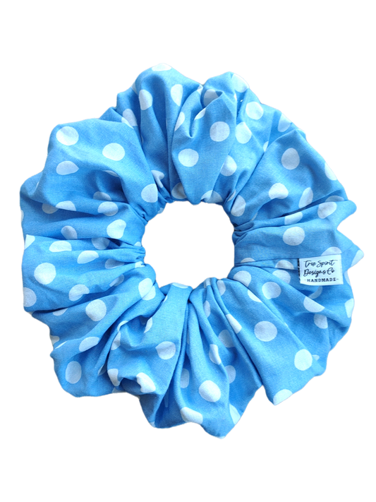 XXL Rhianna (Blue White Polkadots)