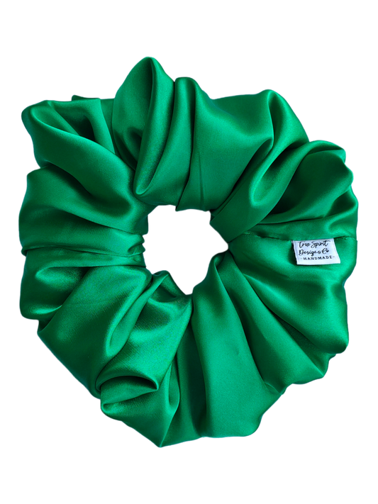 XXL Satin Malachite Green