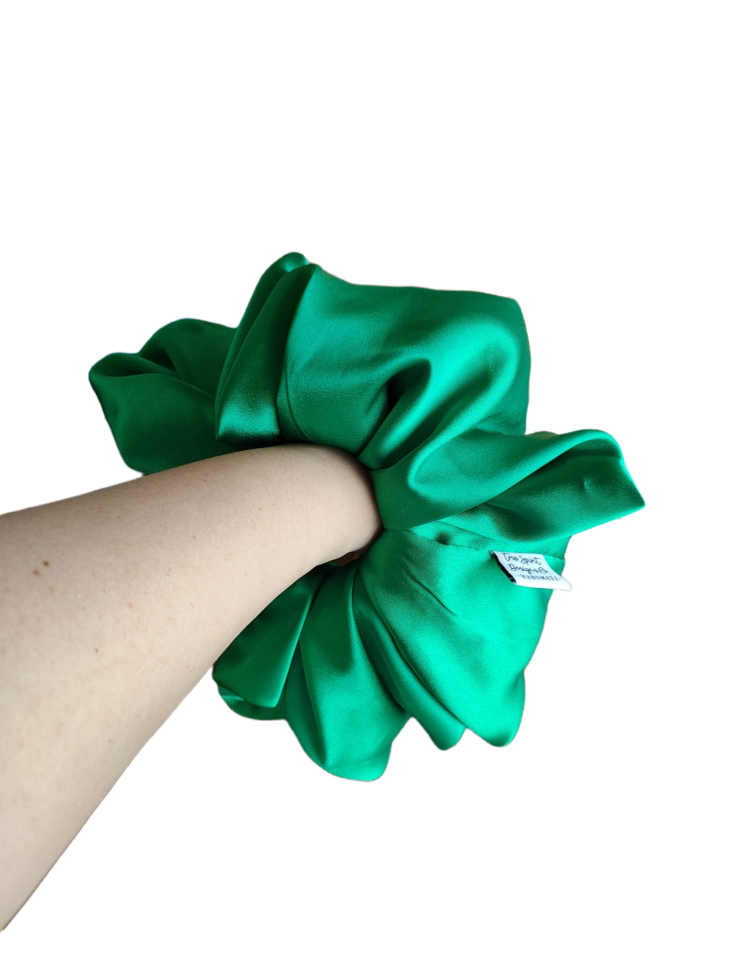 XXL Satin Malachite Green