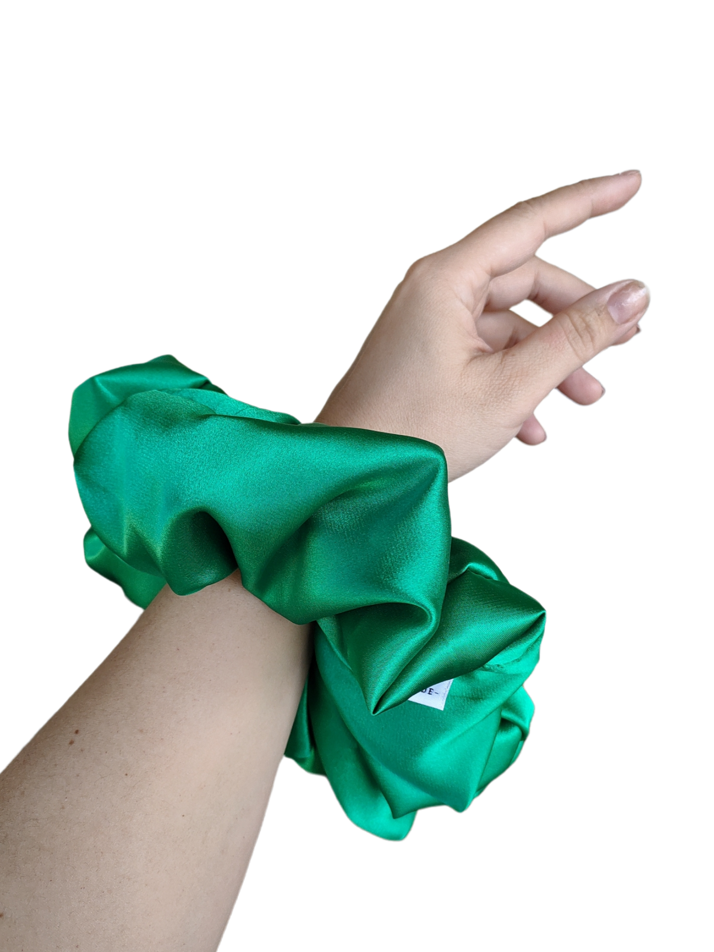 XXL Satin Malachite Green