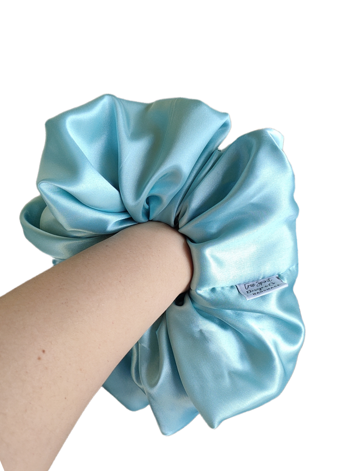 XXL Satin Baby Blue