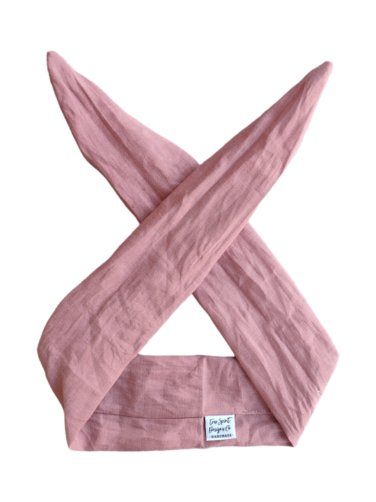 BETTY BOO BANDS™ WIRED HEADWRAP | Linen Rose