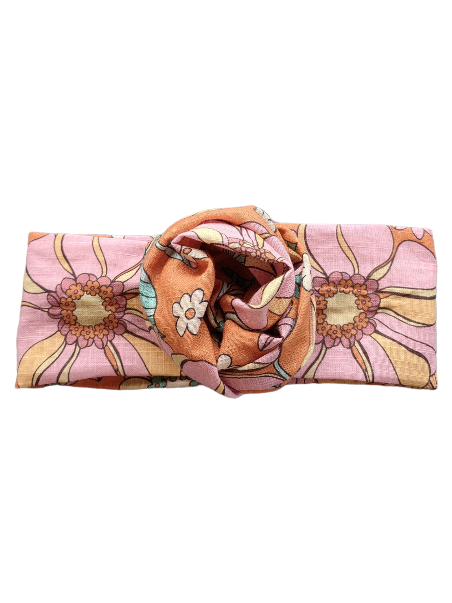 BETTY BOO BANDS™ WIRED HEADWRAP | Linen Groovy Floral