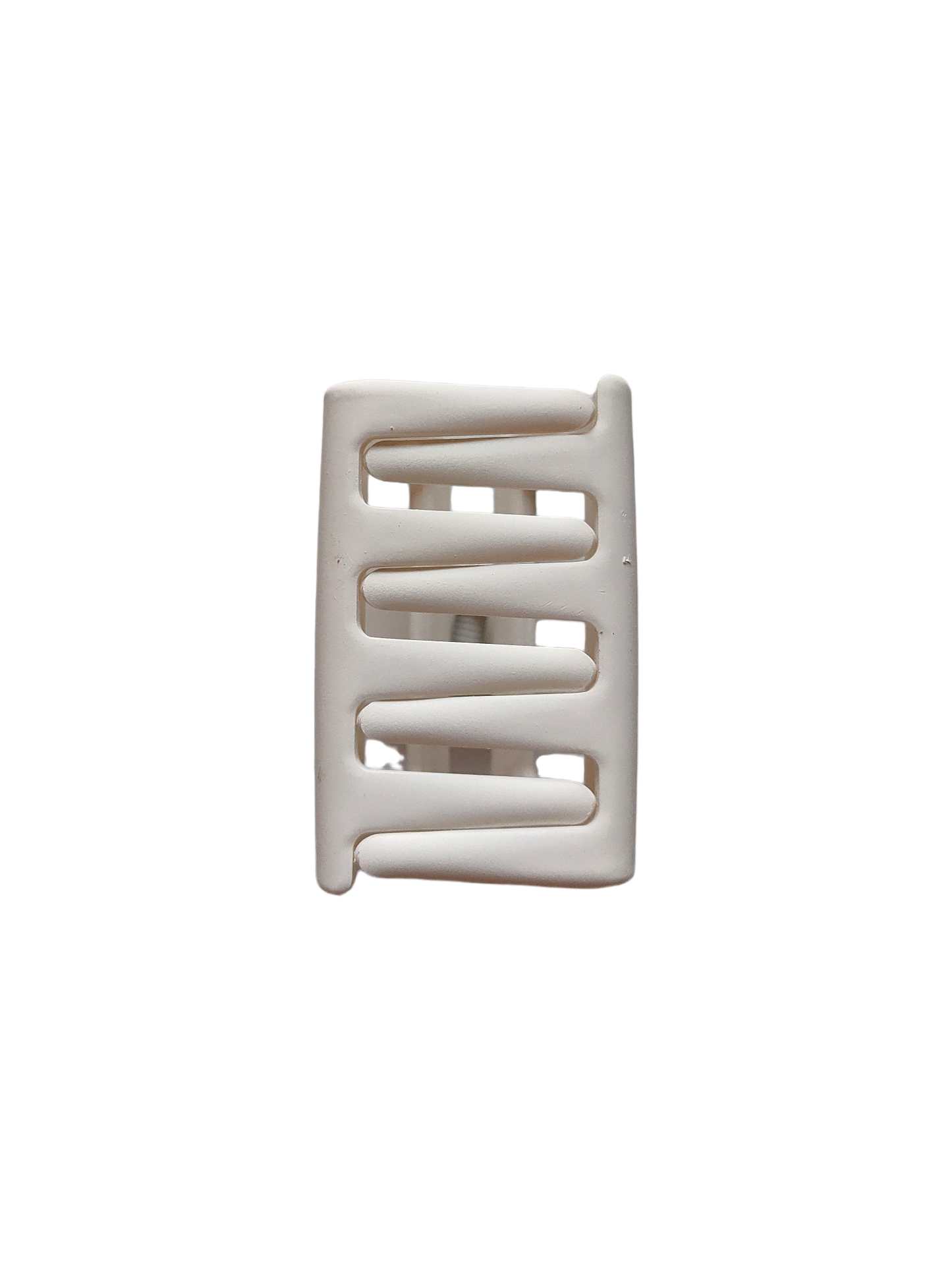 HAIR CLAW | Small White