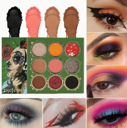 MAKEUP PALETTES | Shcoety Beauty & Horror | Sugar Skull | Green