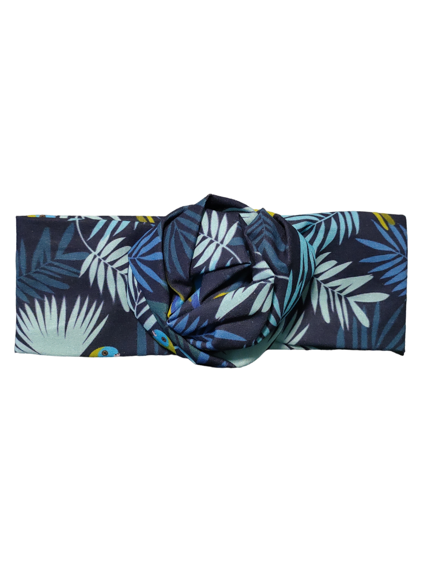 BETTY BOO BANDS™ WIRED HEADWRAP | Blue Birds & Leaves