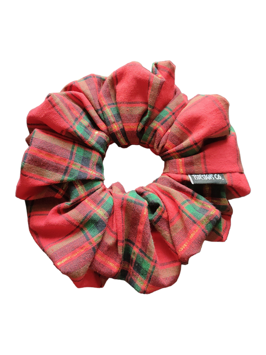 LARGE Xmas Tartan Gold