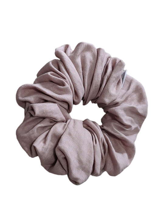 LARGE Linen Dusty Pink