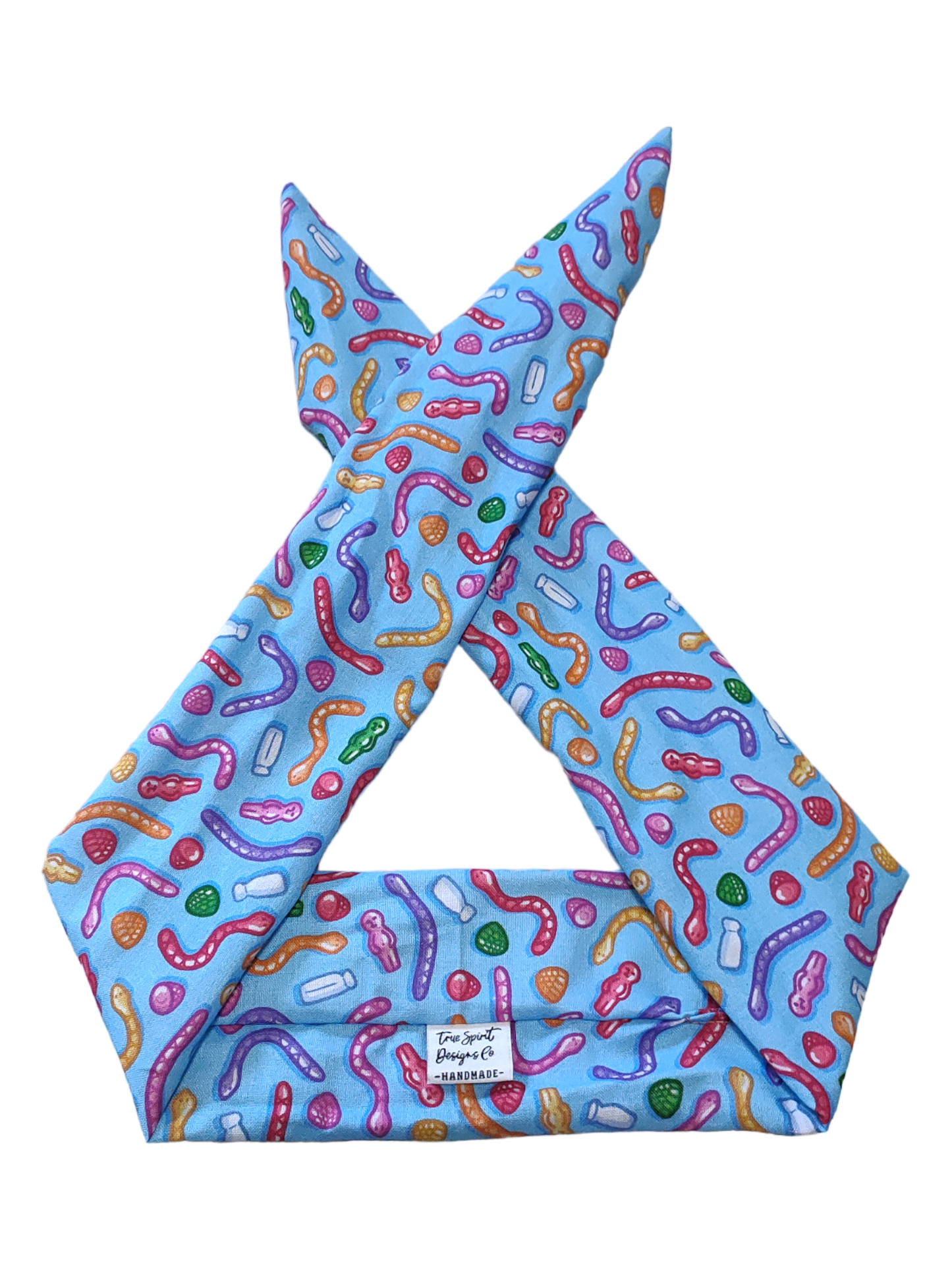 BETTY BOO BANDS™ WIRED HEADWRAP | Laura Wayne | Gummies Blue