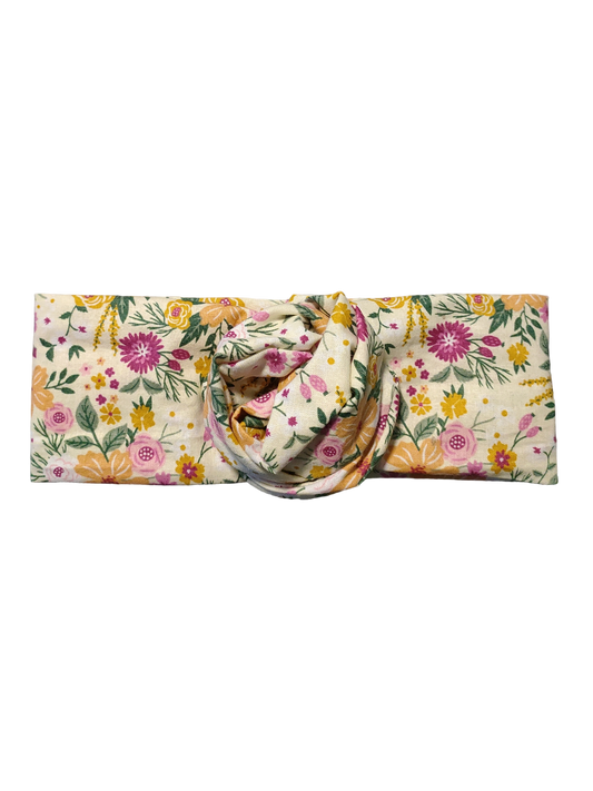 BETTY BOO BANDS™ WIRED HEADWRAP | Floral Bouquet | White
