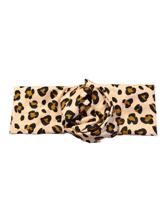 BETTY BOO BANDS™ WIRED HEADWRAP | Leopard | Natural