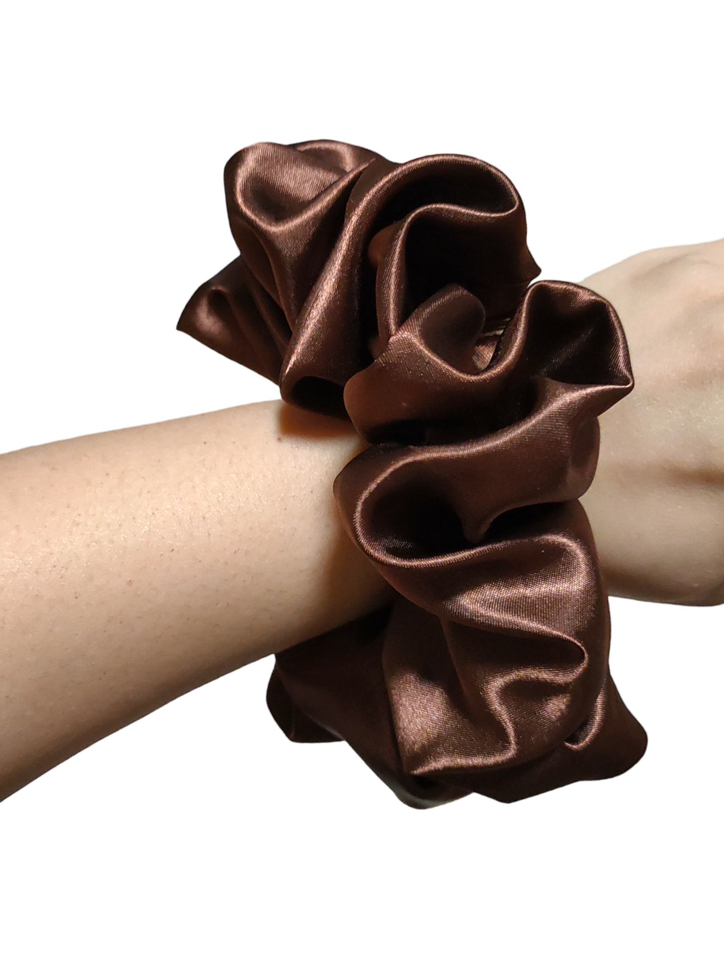 LARGE Satin Brown | Chocolate