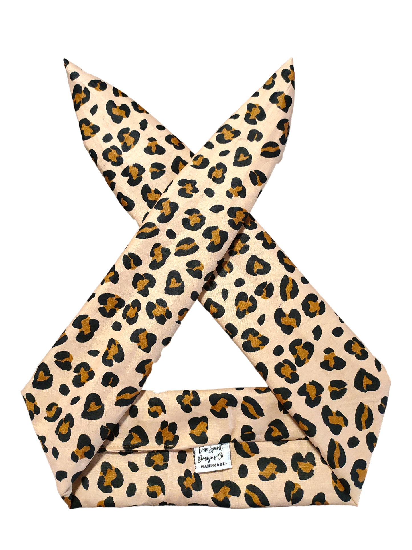 BETTY BOO BANDS™ WIRED HEADWRAP | Leopard | Natural
