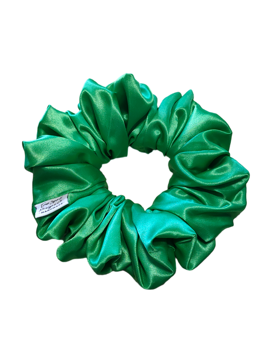 LARGE Satin Green