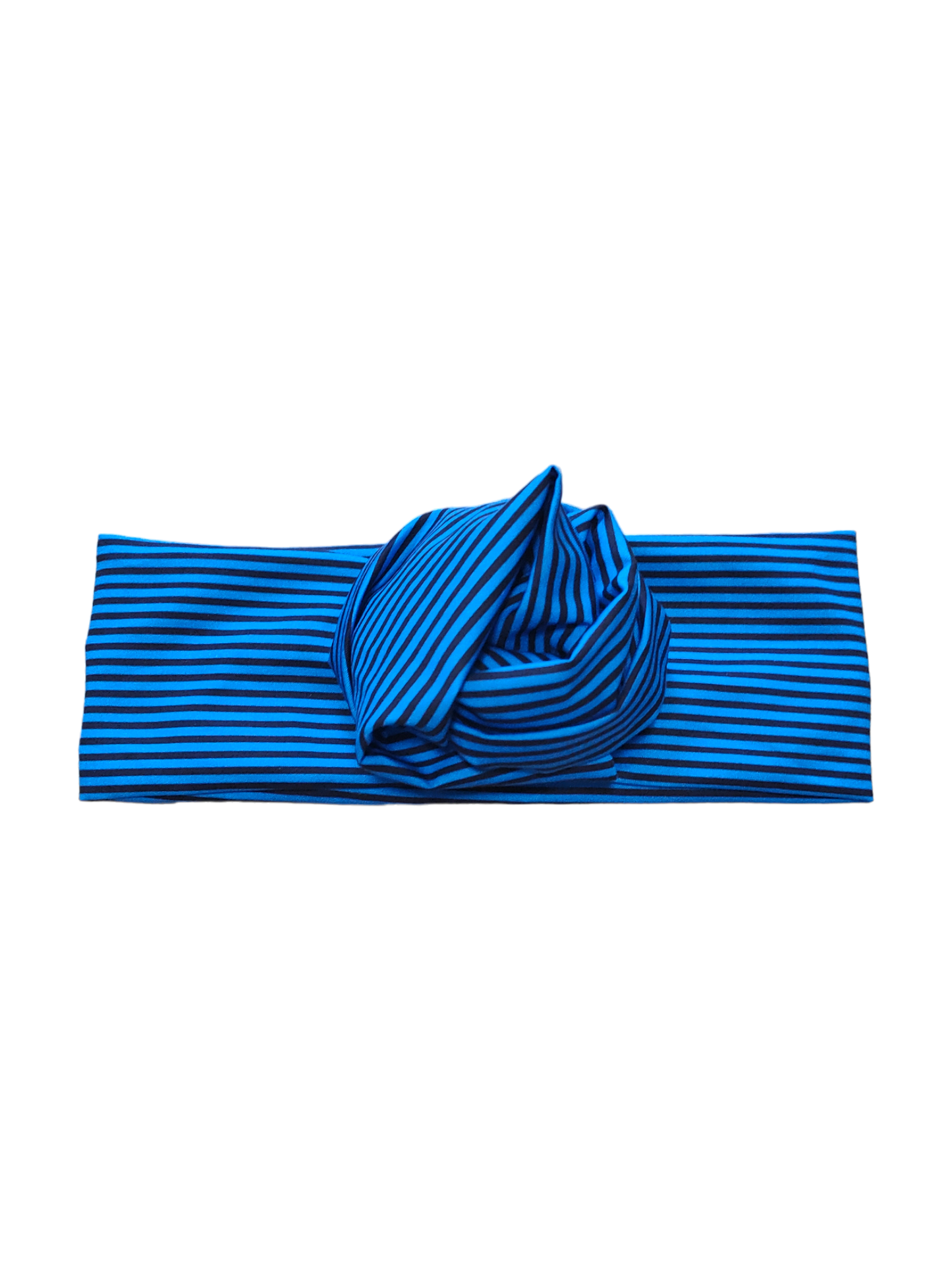 BETTY BOO BANDS™ WIRED HEADWRAP | Wicked Blue & Black Stripes