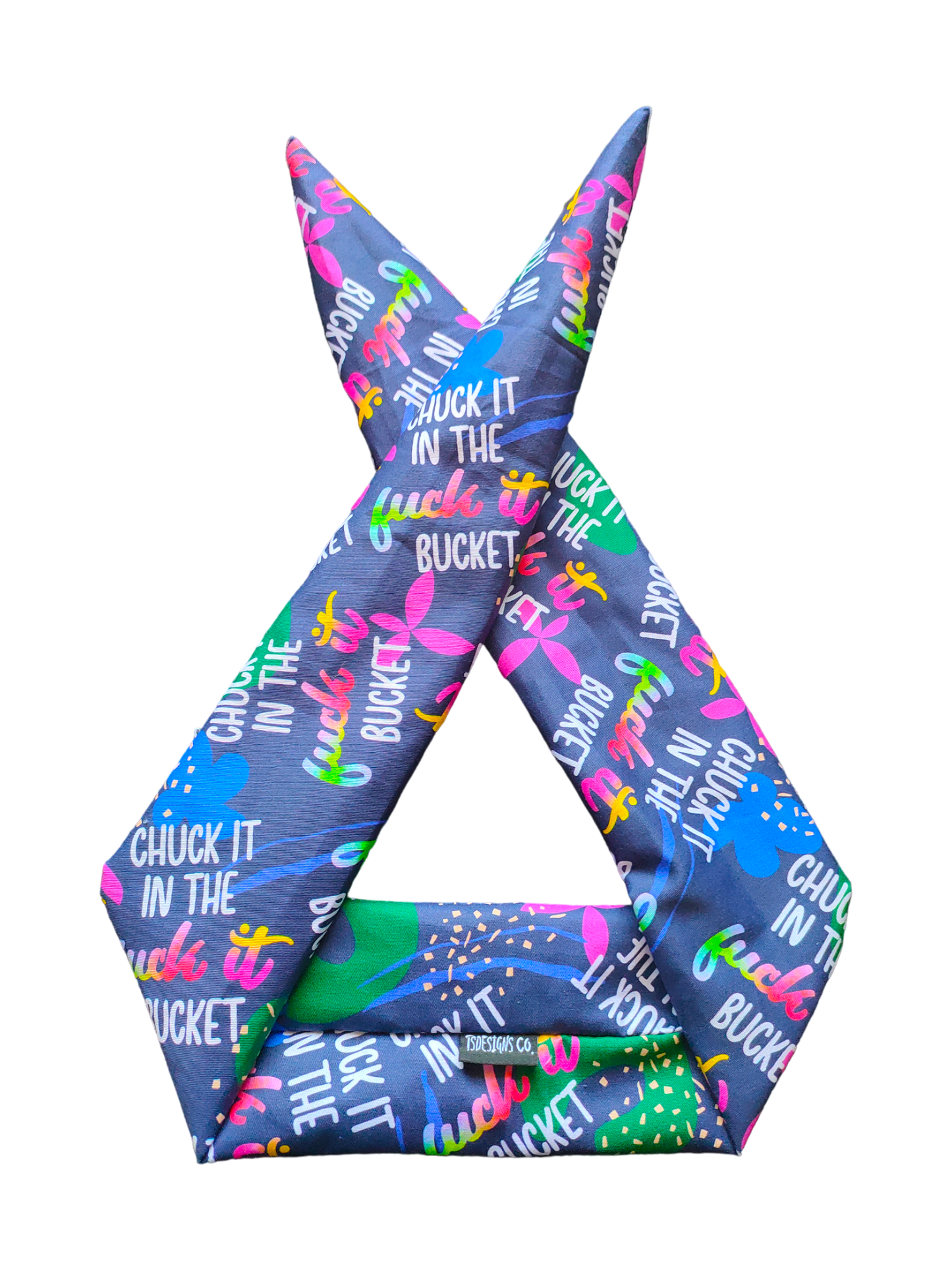 BETTY BOO BANDS™ WIRED HEADWRAP | 18+ Swear Band | Chuck it in the F*ck it Bucket