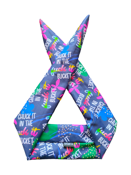 BETTY BOO BANDS™ WIRED HEADWRAP | 18+ Swear Band | Chuck it in the F*ck it Bucket