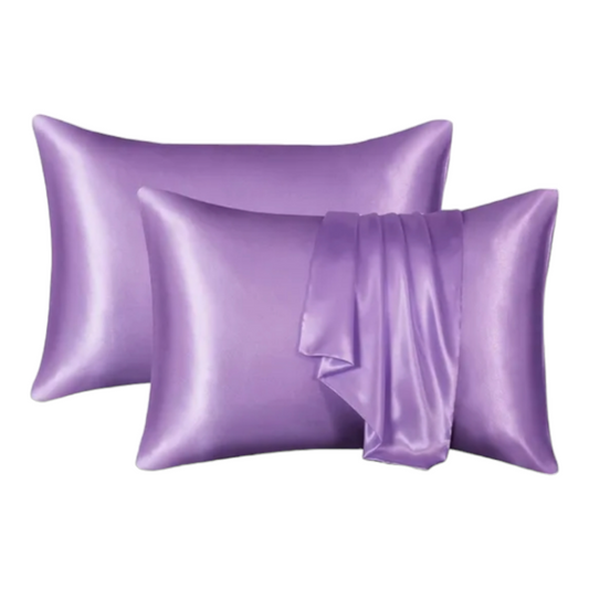 PILLOWCASE Satin Silk Lilac Purple | 1 pc
