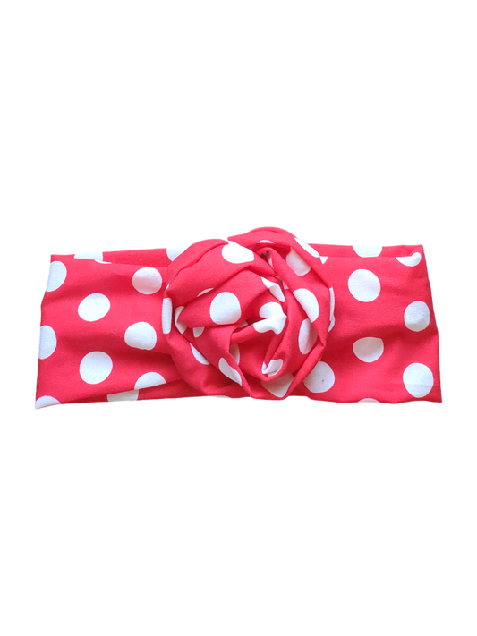 BETTY BOO BANDS™ WIRED HEADWRAP | Red Polkadots