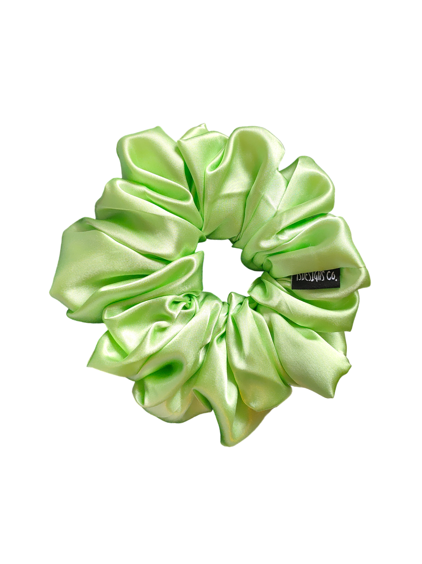 LARGE Satin Green | Pastel Lime