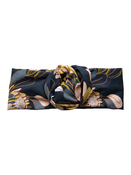 BETTY BOO BANDS™ WIRED HEADWRAP | Jocelyn Proust | Floral Dark Navy