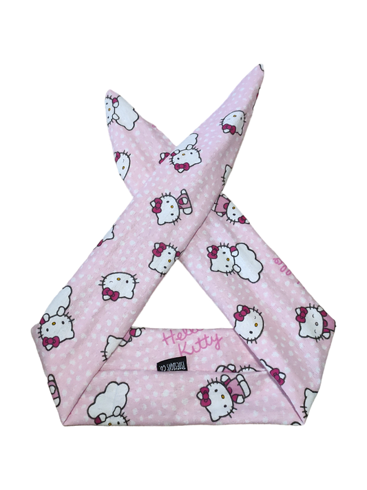 BETTY BOO BANDS™ WIRED HEADWRAP | Sanrio | Hello Kitty| Pink Flannelette