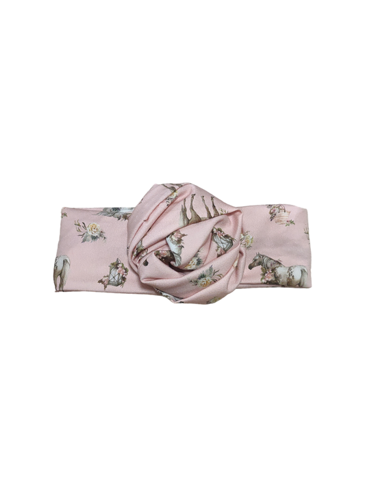 SMALL| BETTY BOO BAND™ Horses & Flowers | Pink
