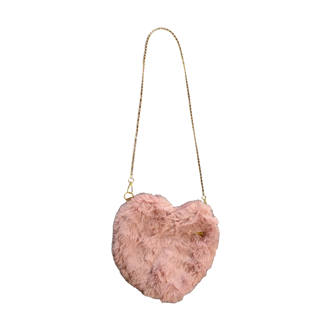 SMALL BAG Fluffy Loveheart Style