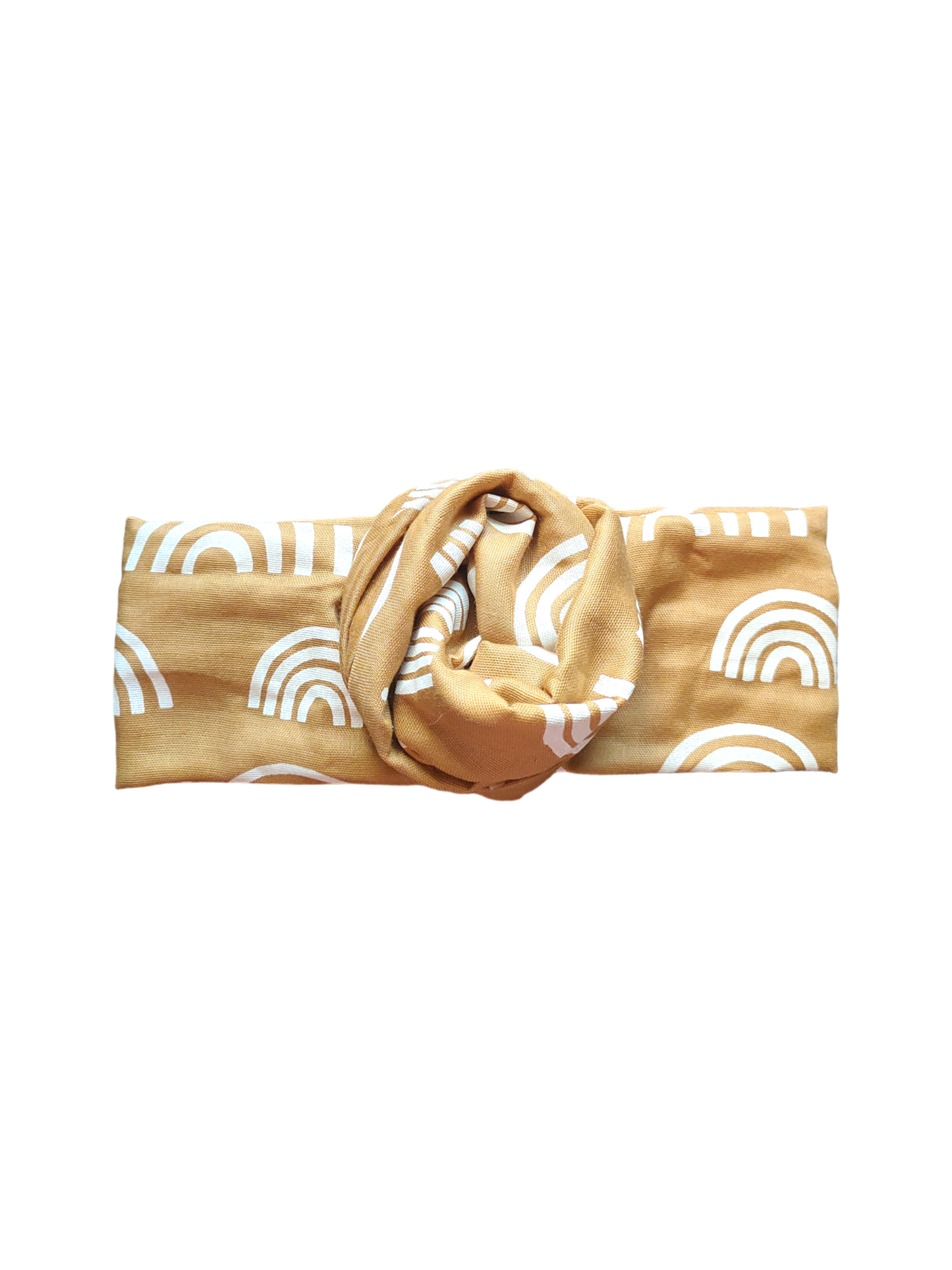 BETTY BOO BANDS™ WIRED HEADWRAP | Boho Rainbow | Neutral & White