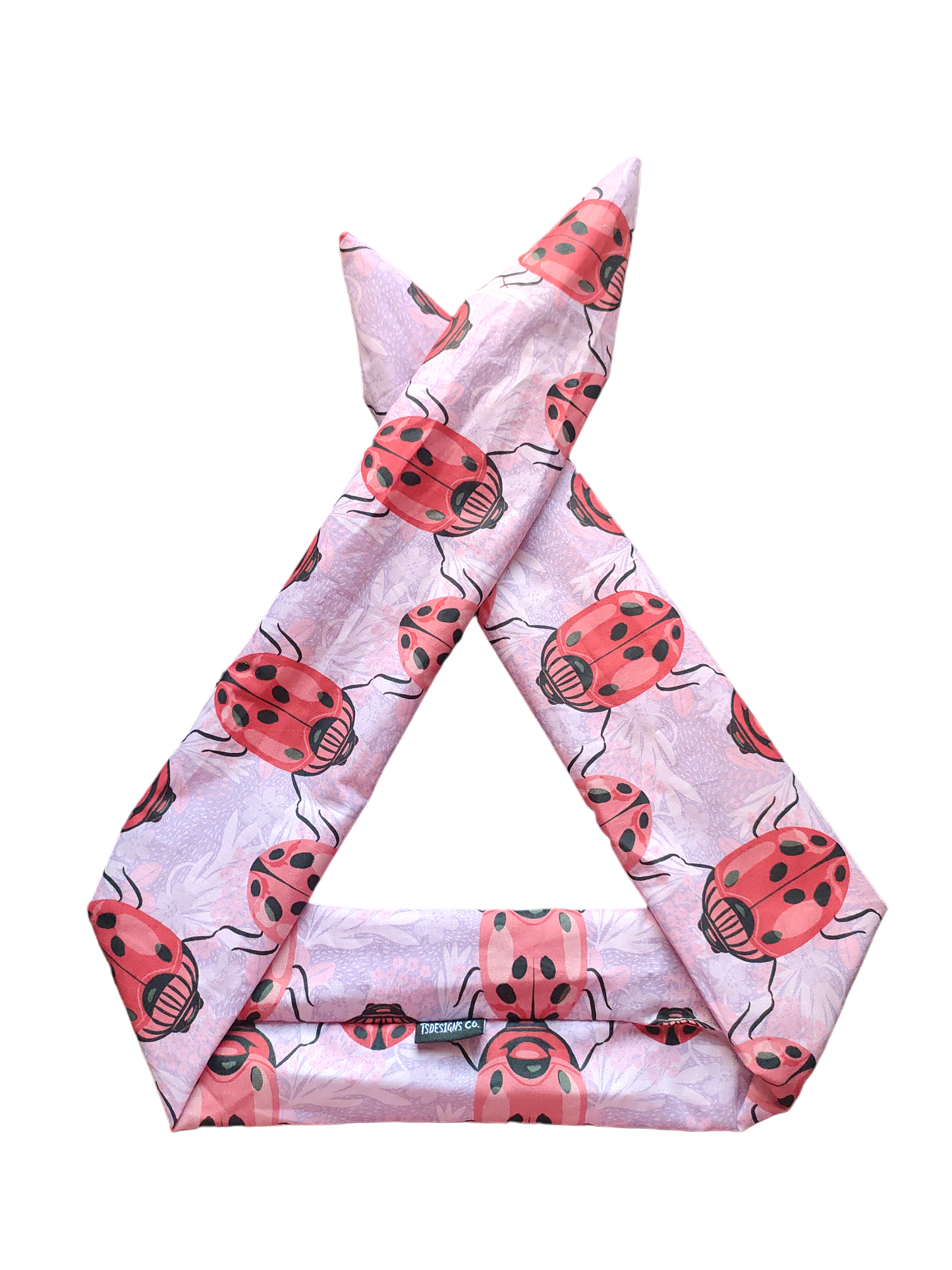 BETTY BOO BANDS™ WIRED HEADWRAP | Lady Beetle | Pink