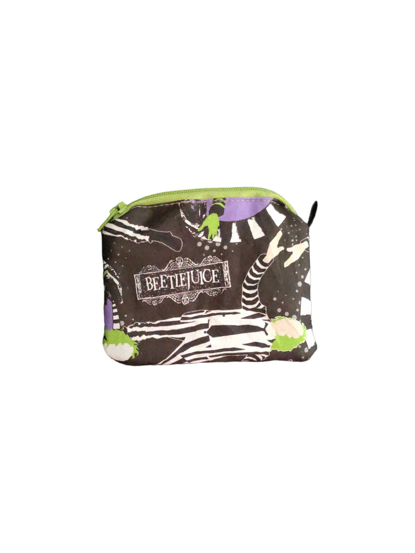 COIN PURSE Tim Burton | Purple, Green & Black