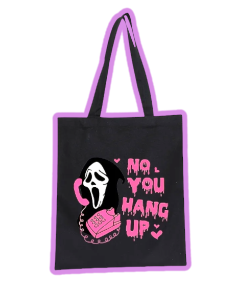 LARGE BAG Totebag Style | Scream | No You Hang Up