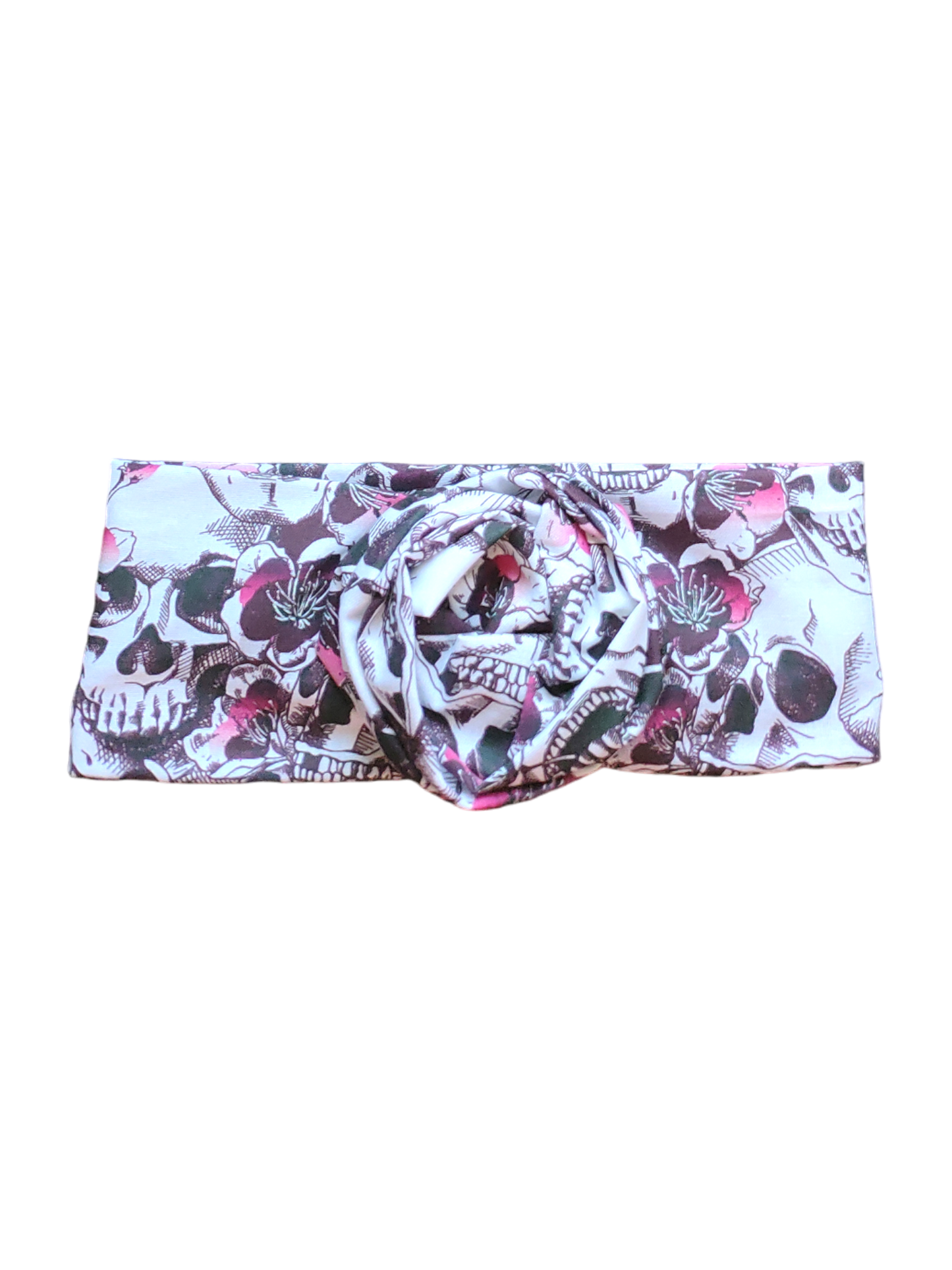 BETTY BOO BANDS™ WIRED HEADWRAP |  Skulls & Flowers