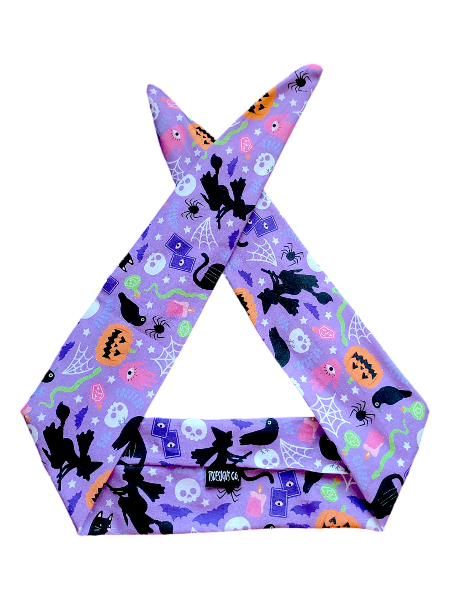 BETTY BOO BANDS™ WIRED HEADWRAP | Halloween Night | Purple