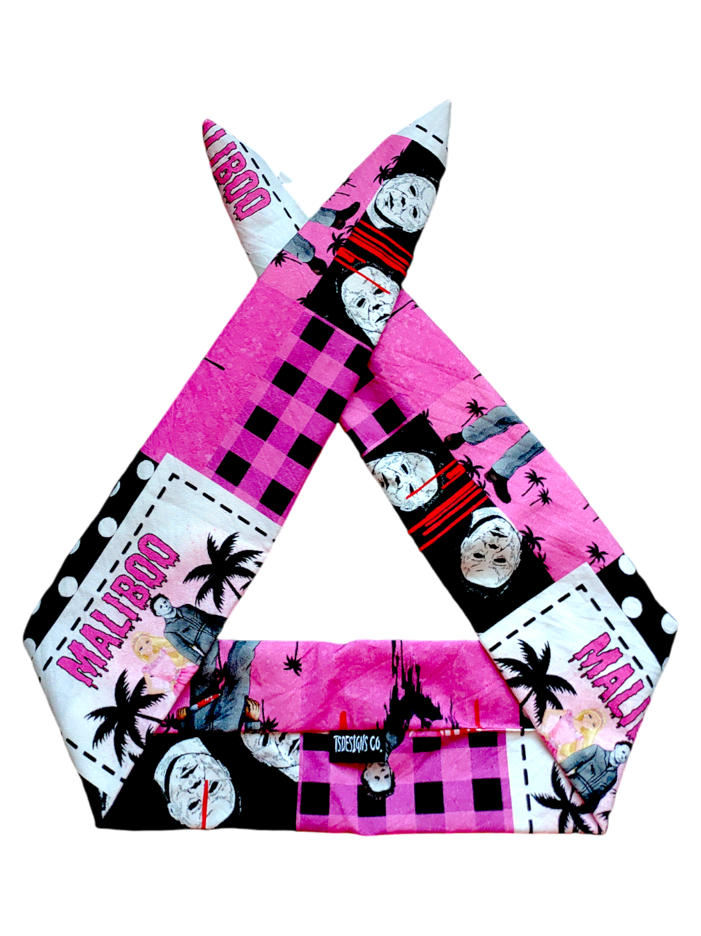 BETTY BOO BANDS™ WIRED HEADWRAP | Maliboo Jason | Pink & Polkadots