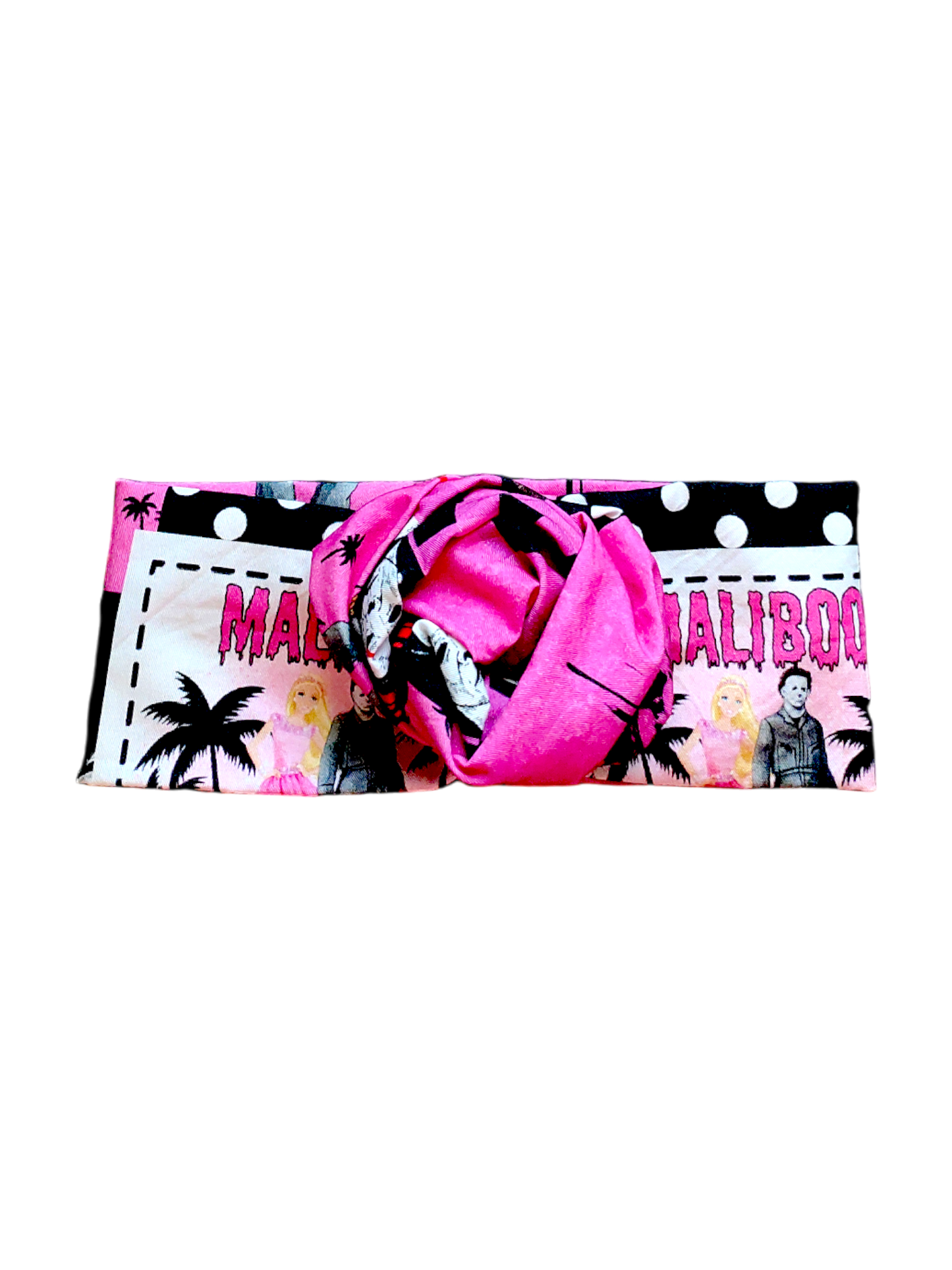 BETTY BOO BANDS™ WIRED HEADWRAP | Maliboo Jason | Pink & Polkadots