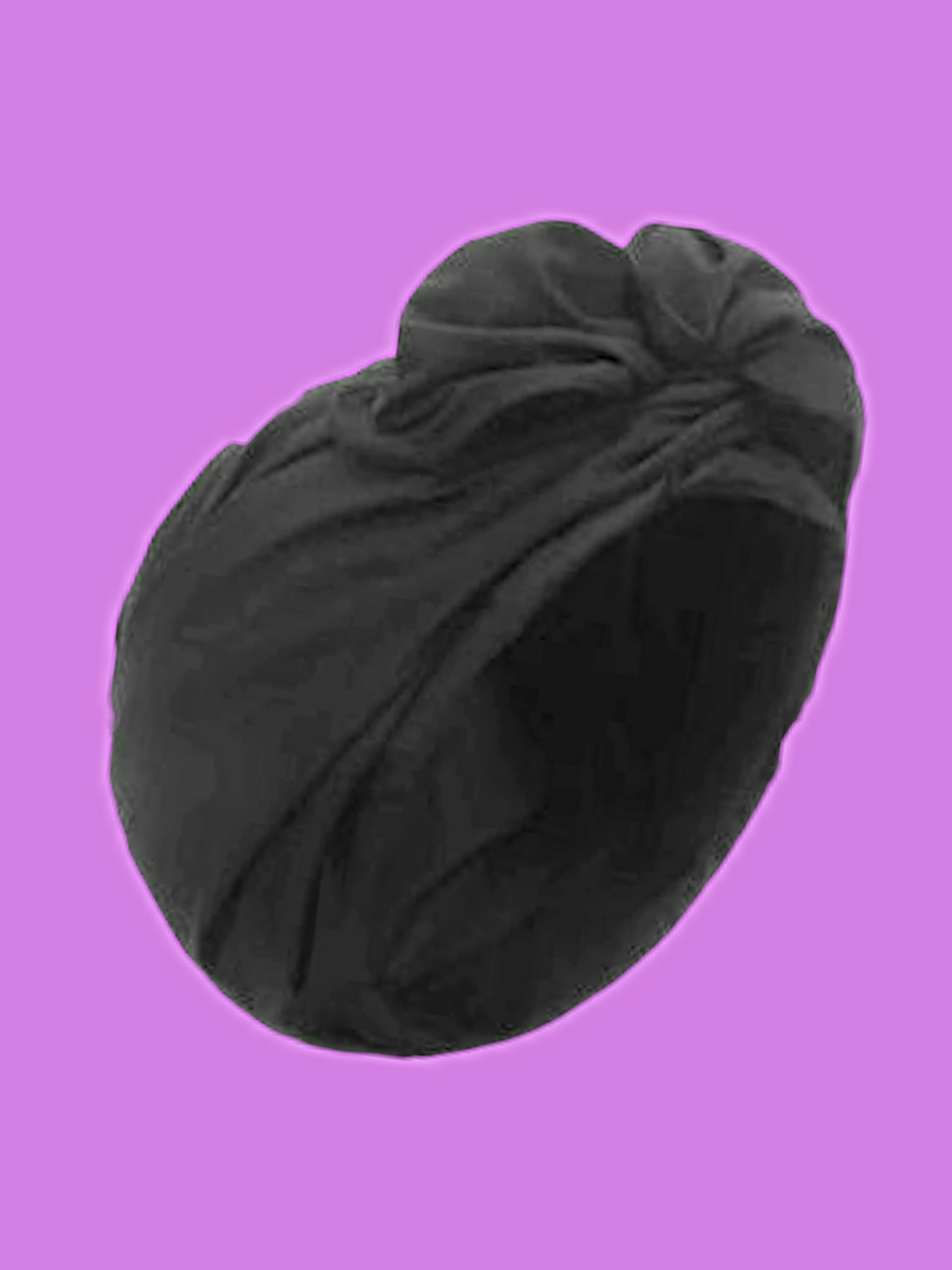 BETTY BOO WIRED TURBAN WRAP | Black