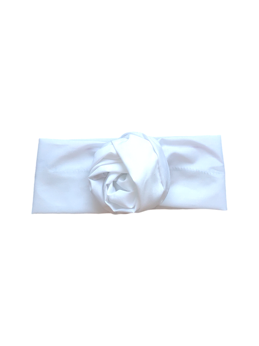 BETTY BOO BANDS™ WIRED HEADWRAP | Poplin White