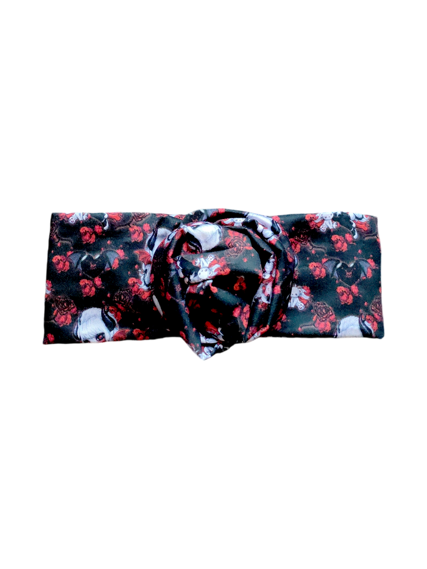 BETTY BOO BANDS™ WIRED HEADWRAP | Horror | Gothic Girl | Red & Black