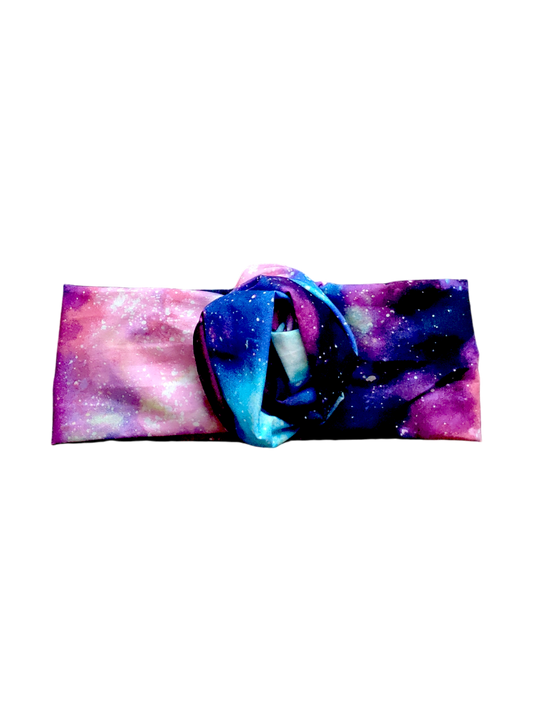 BETTY BOO BANDS™ WIRED HEADWRAP | Galaxies | Purple